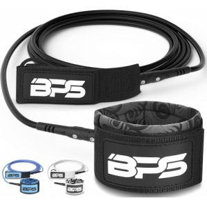 BPS-6ft-Surfboard-Leash-7mm-Black