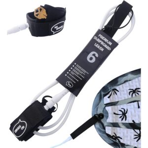 Ho-Stevie-7ft-Surfboard-Leash-7mm-White