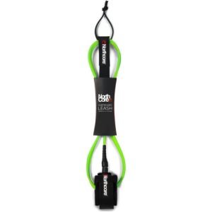 Northcore-7ft-Surfboard-Leash-6mm-Green